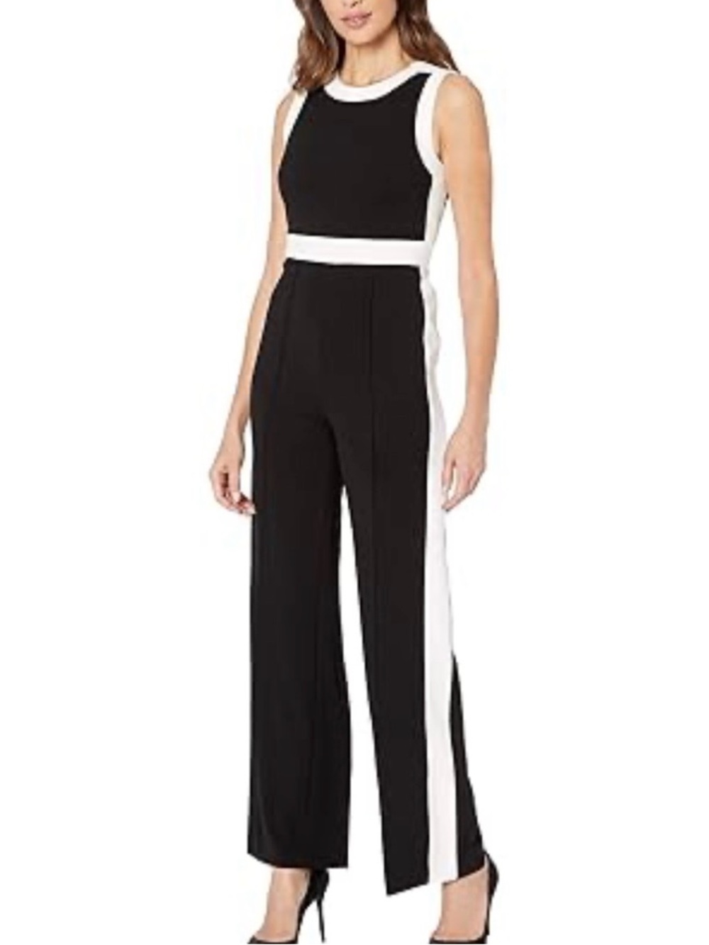 NWT Tommy Hilfiger jumpsuit. Black & white